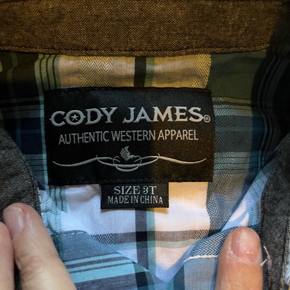 Cody James button up- Size 3T - Picture 2 of 4